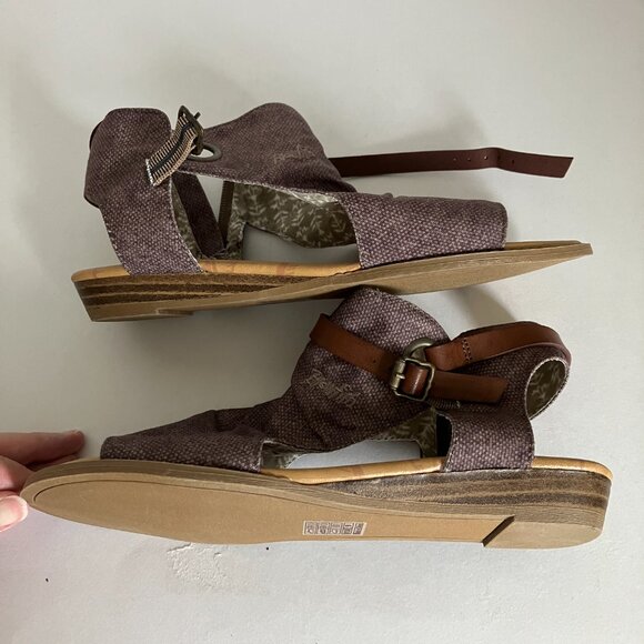 Blowfish Malibu Balla Sandal Size 9 Gladiator Style Zipper and Buckle #B138. - Picture 5 of 8